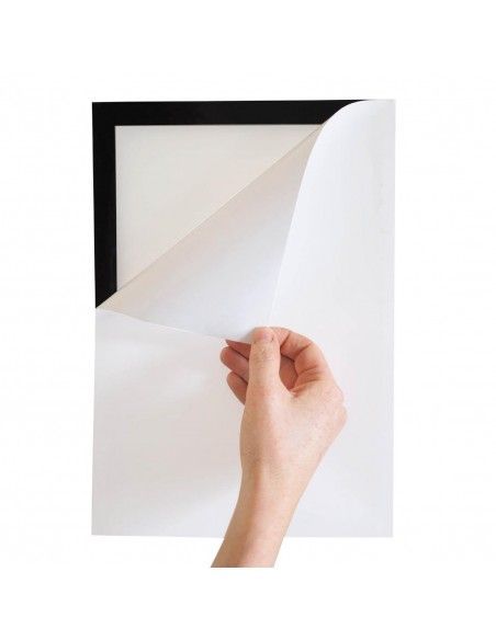 Cadres d'affichage autocollants Europel A5 noirs (lot de 2)