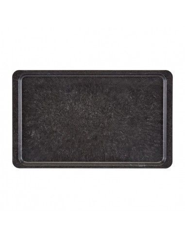 Plateau lisse en polyester Versa Cambro 530 x 325mm anthracite