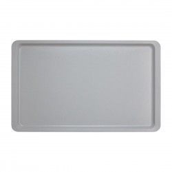 Plateau lisse en polyester Versa Cambro 530 x 325mm gris clair