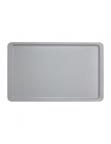 Plateau lisse en polyester Versa Cambro 530 x 325mm gris clair