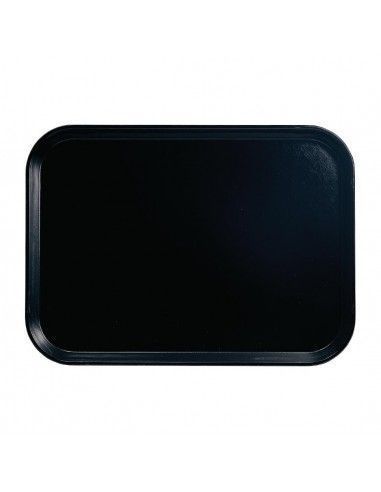 Plateau fibre de verre Camtray Cambro noir 265x325mm