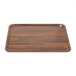 Plateaux stratifiés lisses Capri Cambro noyer 460 mm (lot de 24) 2