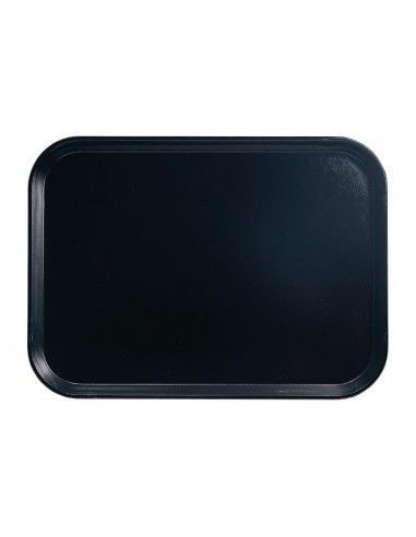 Plateau fibre de verre Camtray Cambro noir 45,7 cm