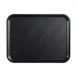 Plateau surface antidérapante Cambro Mykonos noir 330x430mm