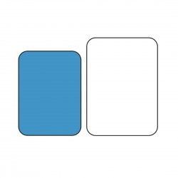 Plateau en polyester Versalite Cambro moka moucheté 43 cm 2
