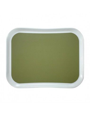 Plateau en polyester Century Fun Cambro Versa Lite 430mm vert sauge