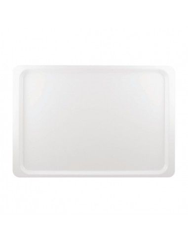 Plateau de service en polyester Roltex Euronorme 530 x 370mm blanc