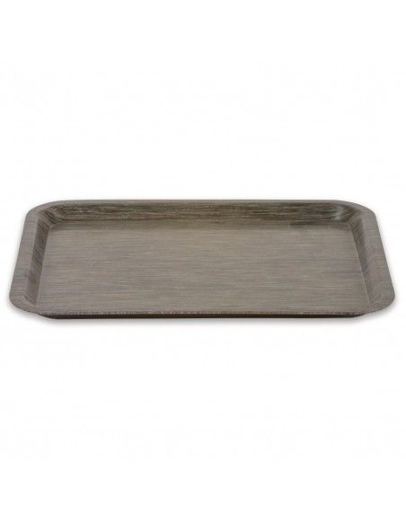 Plateau de service en mélamine Roltex 265x325mm wengé