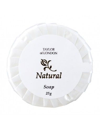 Savons enveloppés de papier Natural Taylor of London (Lot de 100)