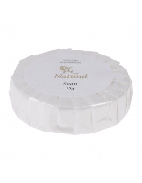 Savons enveloppés de papier Natural Taylor of London (Lot de 100)