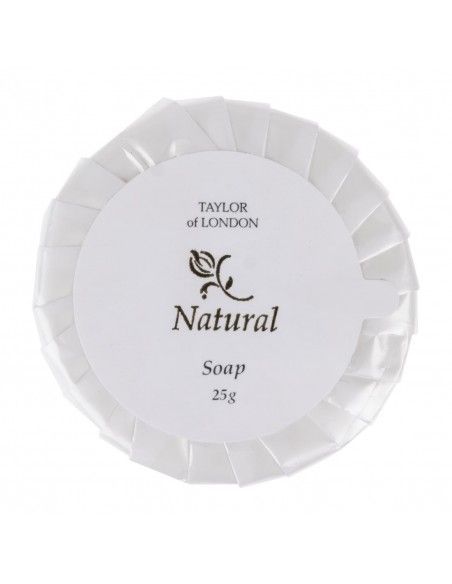 Savons enveloppés de papier Natural Taylor of London (Lot de 100)