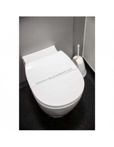 Bandelettes sanitaires pour l'hygiène des toilettes (lot de 250)