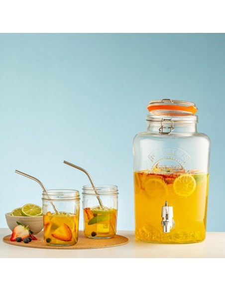Distributeur de boissons couvercle à clip Kilner 5 litres