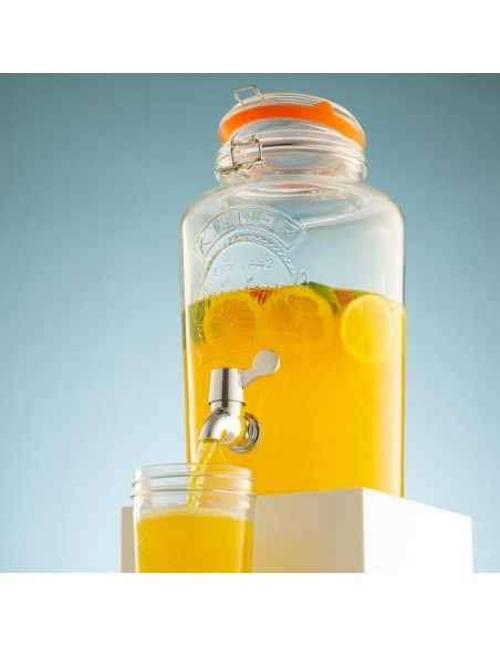 Distributeur de boissons couvercle à clip Kilner 5 litres