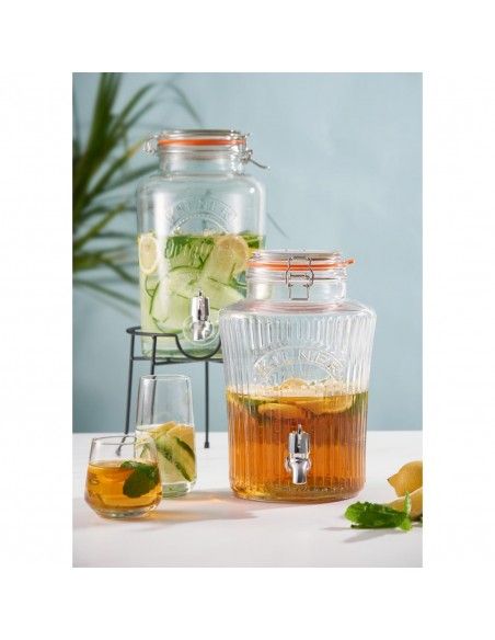 Distributeur de boissons couvercle à clip Kilner 5 litres