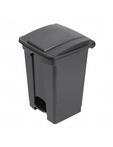 Poubelle de cuisine à pédale Jantex noire 45L