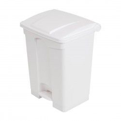 Poubelle de cuisine à pédale Jantex blanche 65L 2