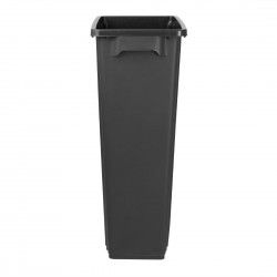 Poubelle Jantex Slim noire 80L 2