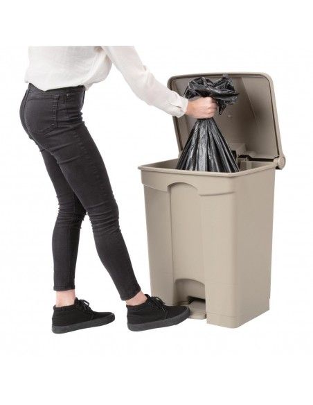 Poubelle à pédale Jantex 65L