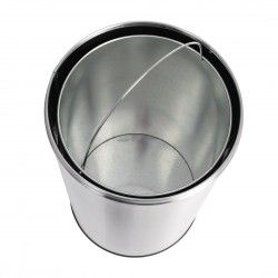 Poubelle dome inox ouverte Bolero 40L 2
