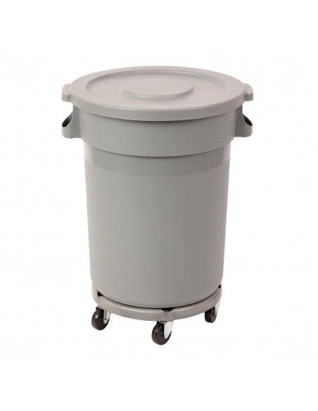Poubelle plastique Jantex 120L