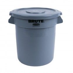 Collecteur Rubbermaid Brute gris 37,9L 2
