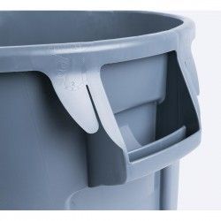 Collecteur Rubbermaid Brute gris 121,1L 2