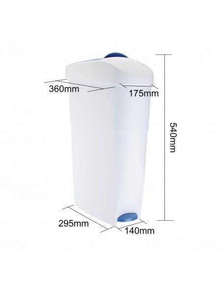 Poubelle sanitaire Jantex 18L