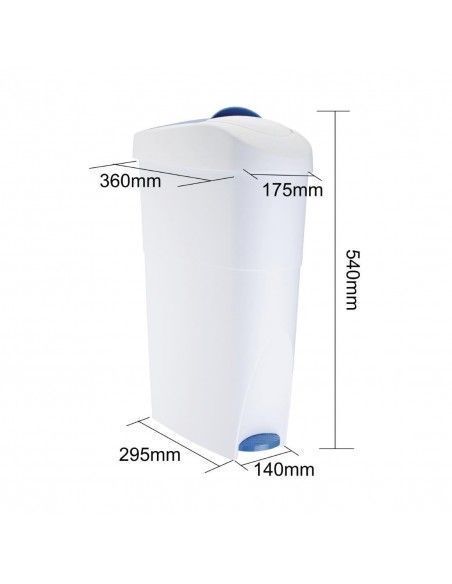 Poubelle sanitaire Jantex 18L
