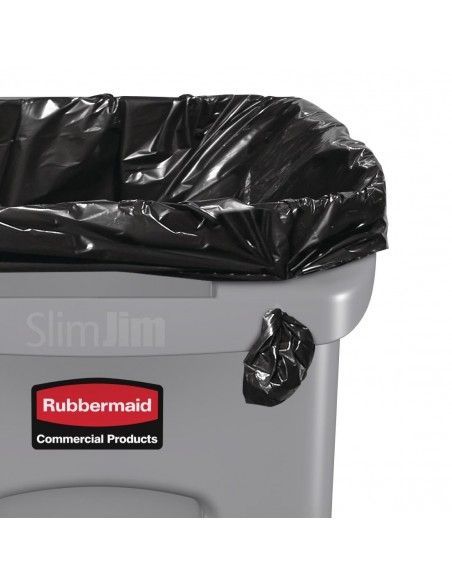 Collecteur avec évents Slim Jim Rubbermaid 87L