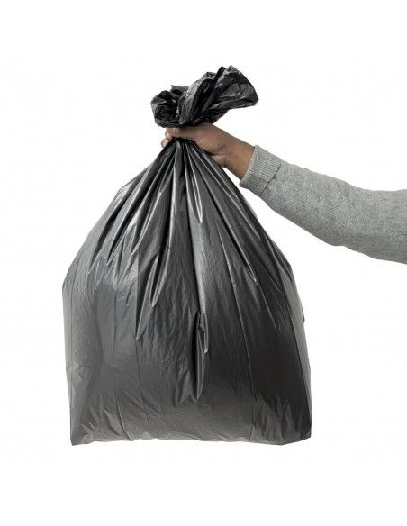 Sacs poubelle résistants Jantex noirs 120L (lot de 100)