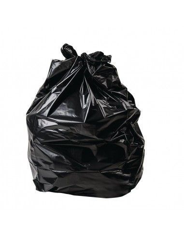 Sacs poubelle résistants Jantex noirs 70L (lot de 100)