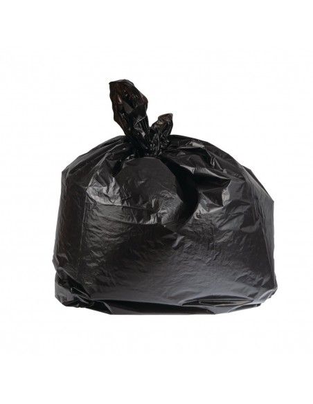 Sacs poubelle résistants Jantex noirs 70L (lot de 100)