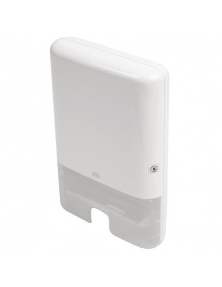 Distributeur manuel d'essuie-mains blanc Multifold XpressTork