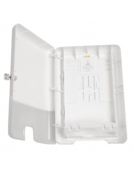 Distributeur manuel d'essuie-mains blanc Multifold XpressTork