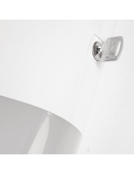 Distributeur manuel d'essuie-mains blanc Multifold XpressTork