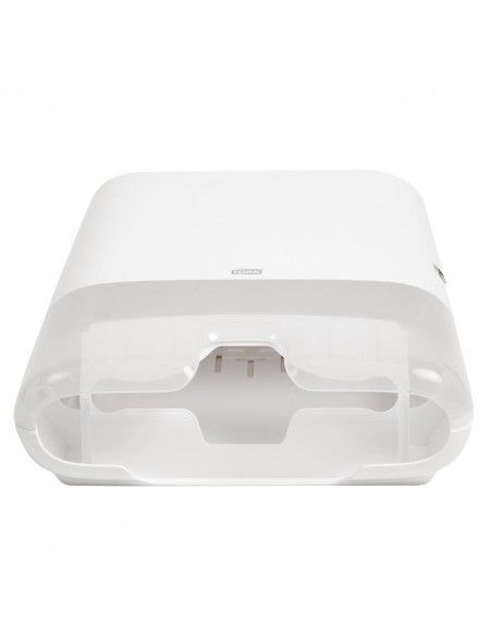 Distributeur manuel d'essuie-mains blanc Multifold XpressTork