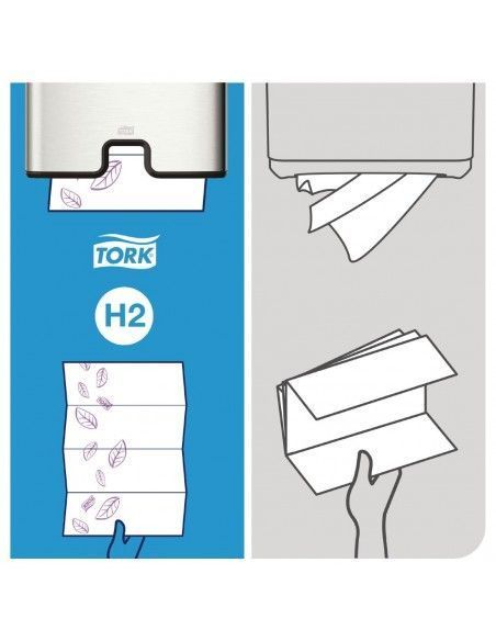 Essuie-mains ultra doux 2 plis Multifold Tork (Lot de 2100)