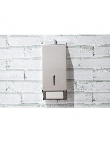 Distributeur de savon liquide en acier inoxydable Jantex 1 litre