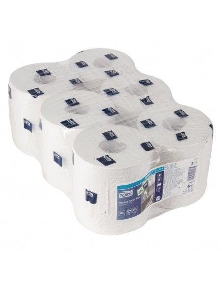 Bobines blanches pour distributeur à dévidage central Tork (lot de 6)