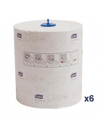 Bobines d'essuie-main Tork Advanced 2 plis 150 m (lot de 6)