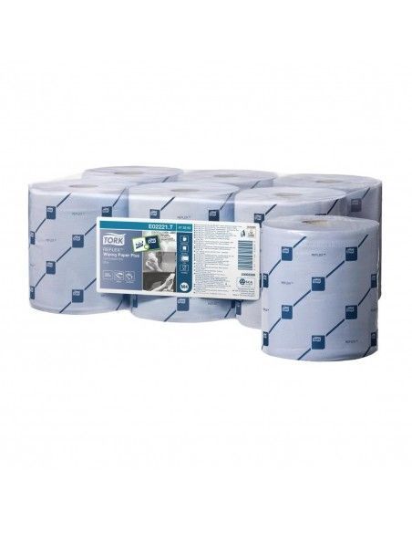 Bobines bleues à alimentation centrale 2 plis Reflex Tork (lot de 6)