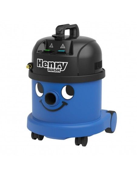 Aspirateur à vapeur et extraction Numatic Henry Wash HVW370 bleu avec kit AS6