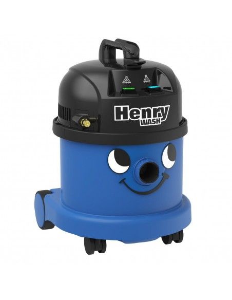 Aspirateur à vapeur et extraction Numatic Henry Wash HVW370 bleu avec kit AS6