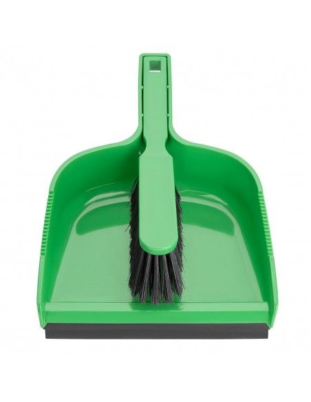 Ensemble pelle et balayette Jantex vert
