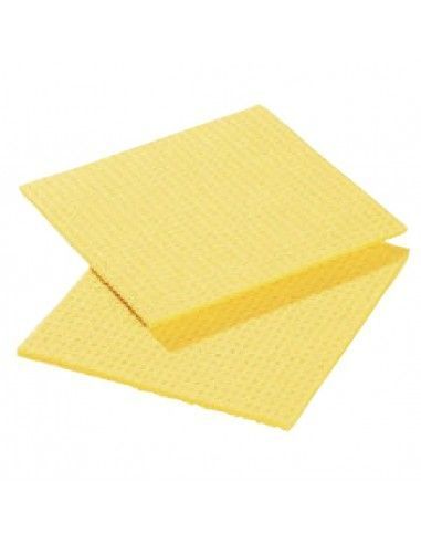 Lavettes Spongyl Spontex jaunes (lot de 10)
