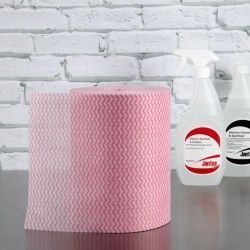 Chiffons tout usage antibactériens Jantex rouges (Lot de 200) 2