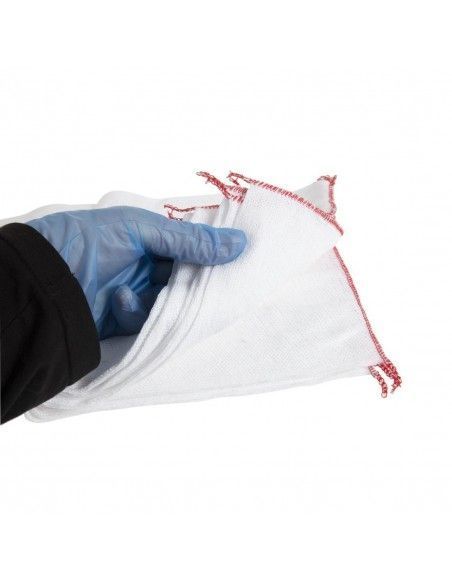 Lavettes blanchies Jantex (Lot de 10)