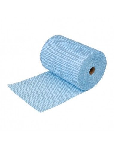 Chiffons non tissés bleus Nisbets Essentials (rouleau de 300)
