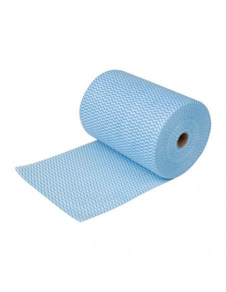 Chiffons non tissés bleus Nisbets Essentials (rouleau de 300)